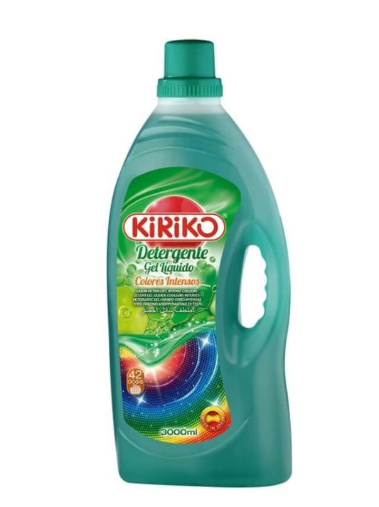 Kiriko Detergente Líquido Colores Intensos 3L