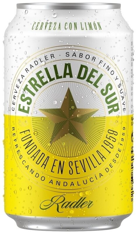 Estrella Del Sur Cerveza con Limón Pack 24 x 330 Ml