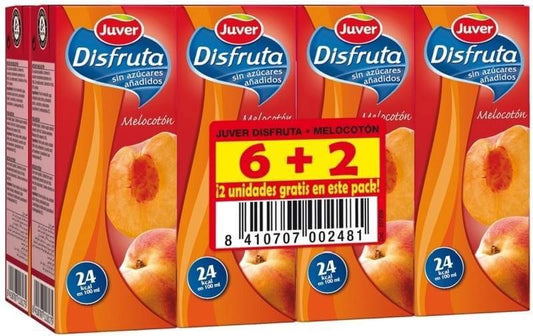 Juver Disfruta Sin Azúcares Pack 6 + 2 Unidades x 200 Ml