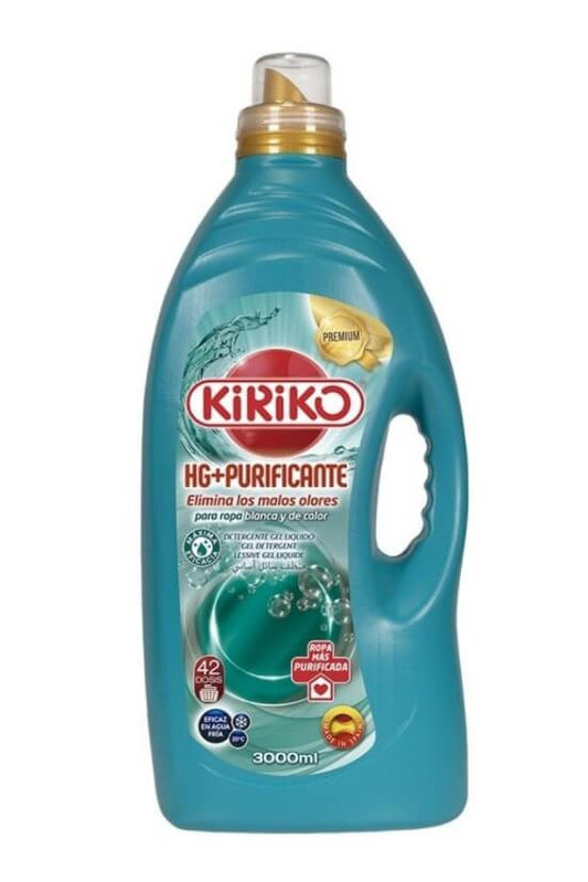 Kiriko Detergente Líquido HG+Purificante 3L