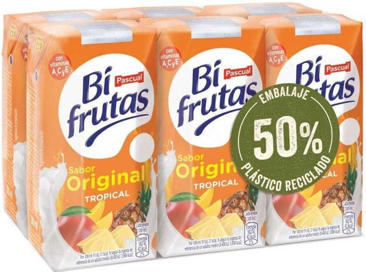 Bifrutas Pascual Tropical Pack 18 x 200 Ml