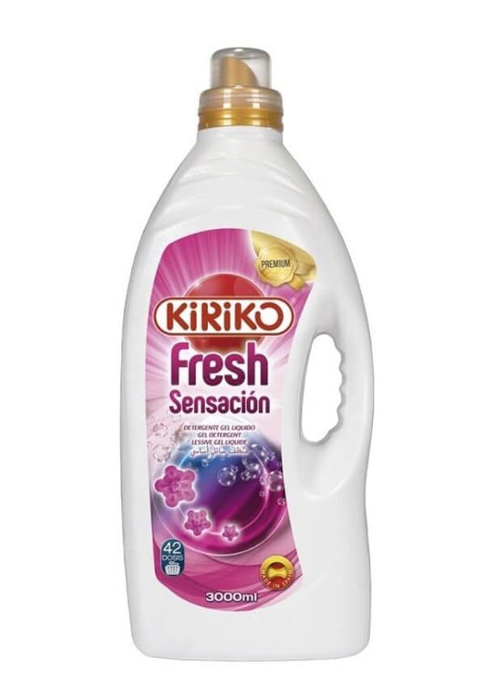 Kiriko Detergente Líquido Fresh Sensación 3L