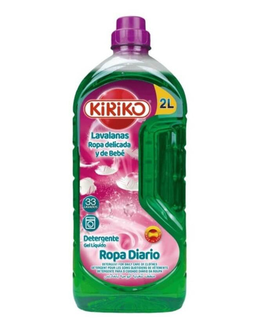 Kiriko Detergente Líquido Ropa Diario 2L