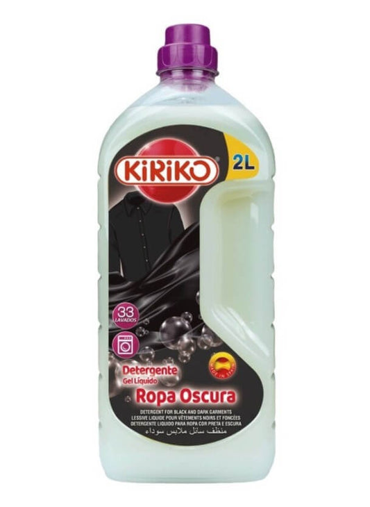 Kiriko Detergente Líquido Ropa Oscura 2L