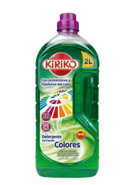 Kiriko Detergente Líquido Colores 2L