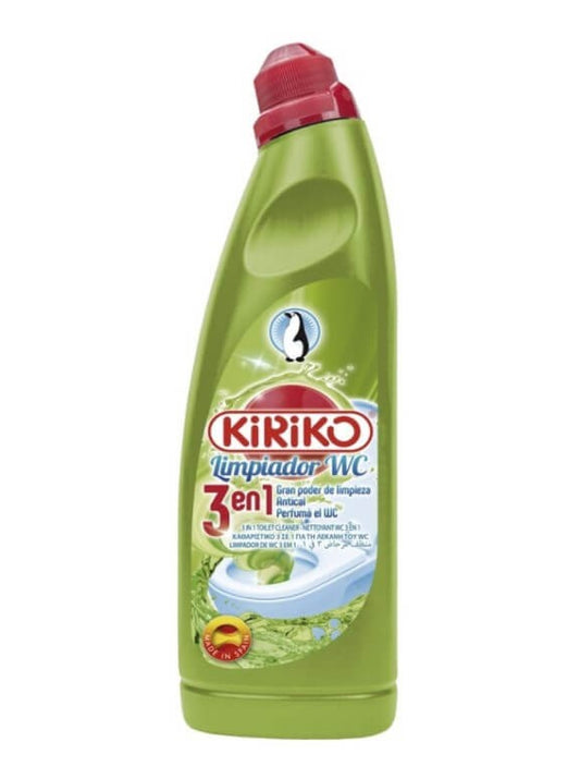 Kiriko Limpiador WC 3 en 1 750 ml – Higiene, Frescor y Limpieza Profunda en tu Baño