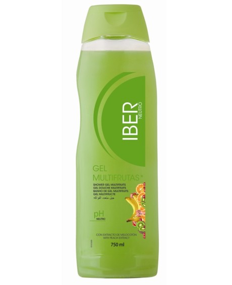 Iber Gel de Ducha Multifrutas pH Neutro 750 ml