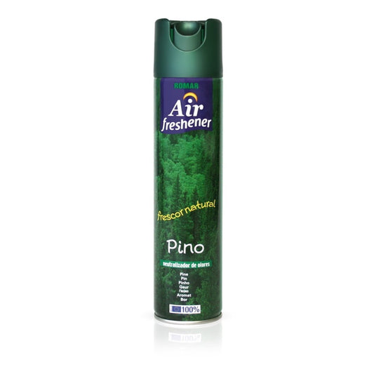 Romar Air Freshener Ambientador Pino 300 ml – Frescor Natural que Transforma tu Hogar
