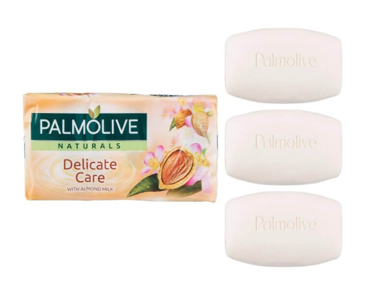 Palmolive Jabón Leche de Almendras Pack 3 x 90 G