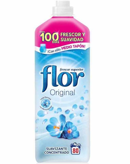 Flor Original 80 Lavados 1,6 L