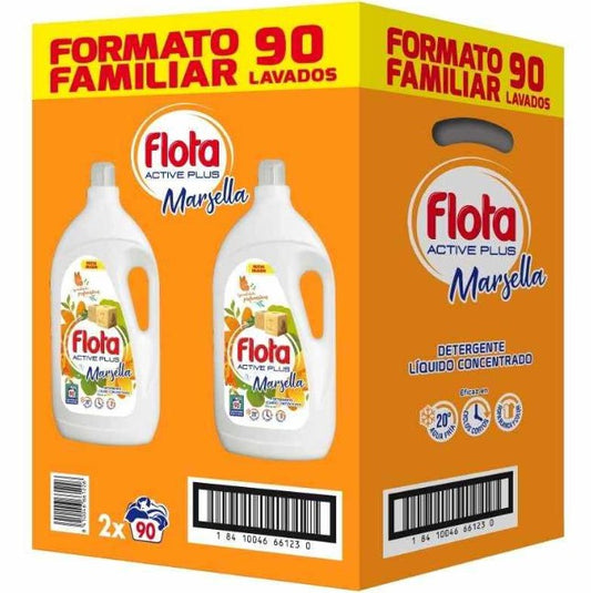Flota 90 lavados X 2 unidades 4,95 l