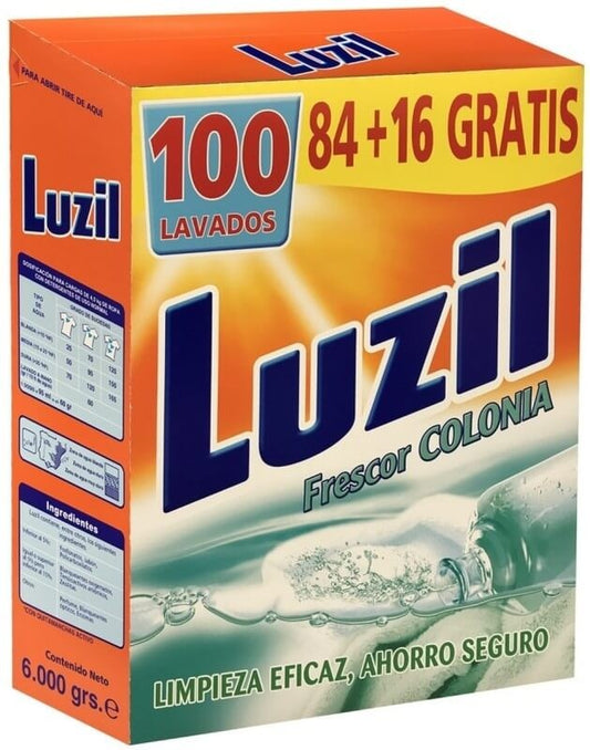 Luzil Detergente Polvo Frescor Colonia 100D