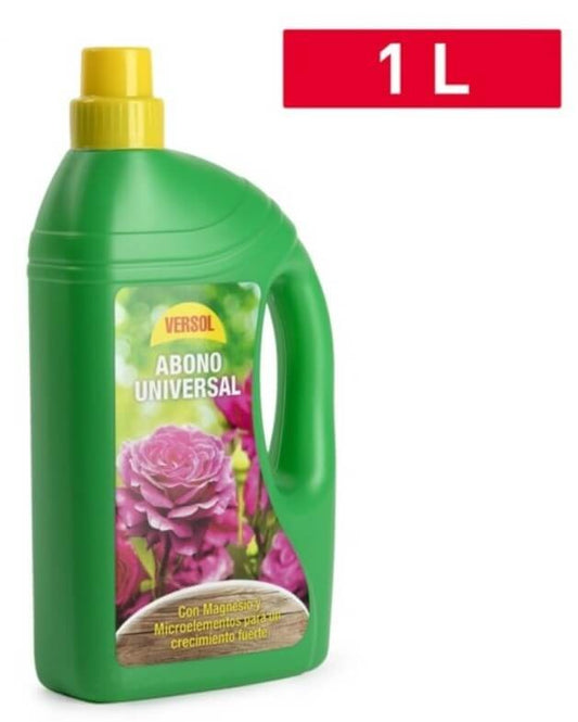 Versol Abono Líquido Universal 1L – Fertilizante para un Crecimiento Fuerte y Saludable