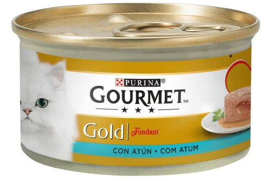 Purina Gourmet Gold Fondant Atún 85 gr