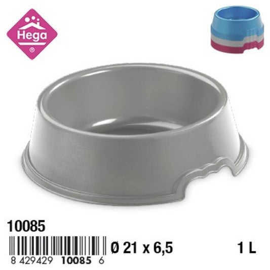 Hega Comedero Cocker Redondo 1L