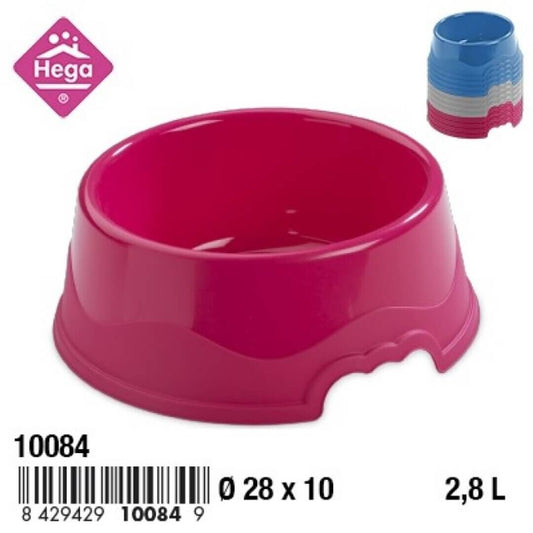 Hega Comedero Cocker Redondo 2,8 Litros