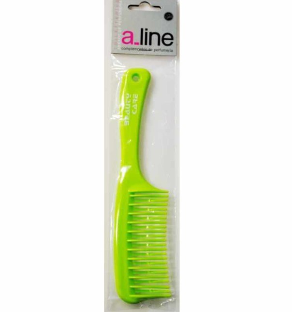 Aline Peine Mango Puntas Curvas E117 22 Cm