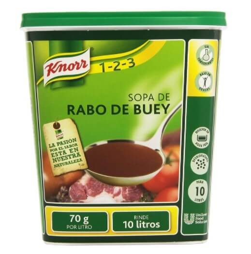 Knorr Sopa de Rabo de Buey 700 g - Sabor Tradicional con la Máxima Comodidad