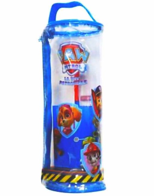 Paw Patrol Neceser Vaso + Pasta + Cepillo Dental