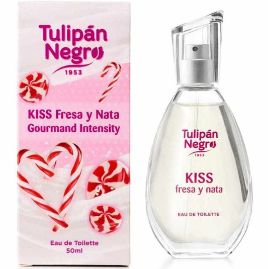 Tulipán Negro Colonia Fresa Y Nata Vapo 50 ml