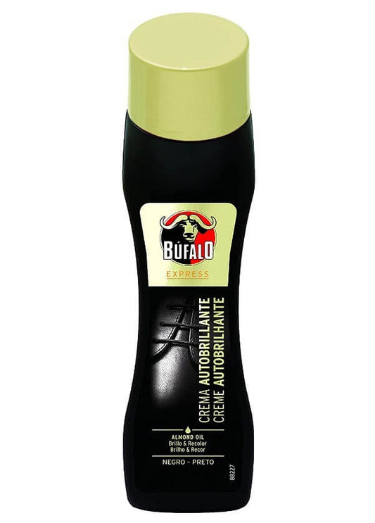 Búfalo Crema Autobrillante Negro 50 ml – La solución perfecta para un calzado impecable