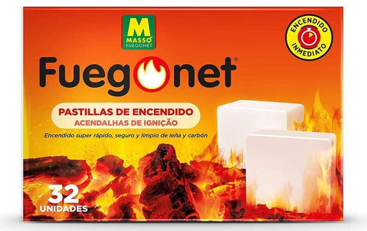 Fuegonet Pastillas de Encendido 32 uds