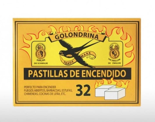 Golondrina Pastillas de Encendido 32 uds