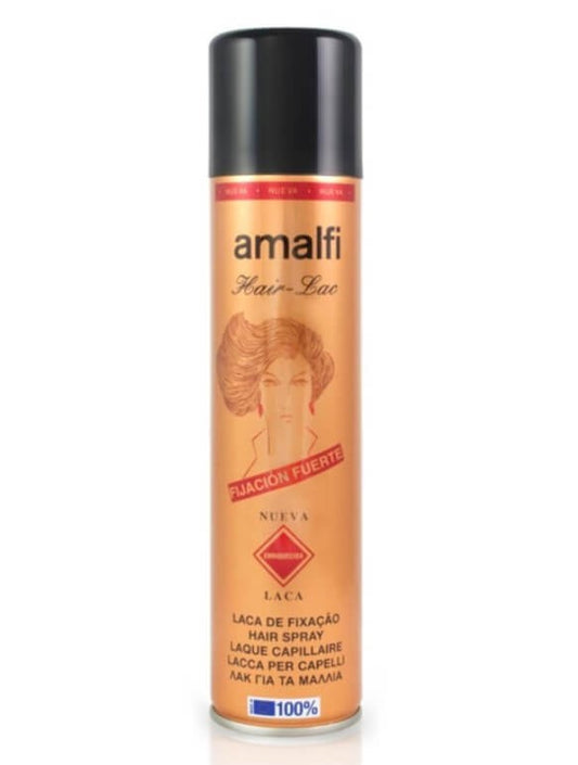Amalfi Laca Fijación Fuerte Oro Spray 300 ml