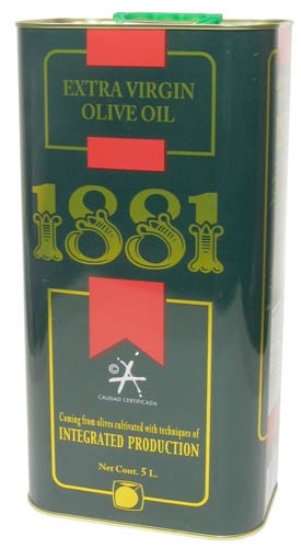 1881 Aceite de Oliva Virgen Extra 5L – Tradición y Calidad en Cada Gota