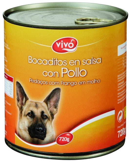 Vivó Bocaditos en Salsa con Pollo 720 gr