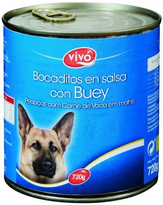 Vivó Bocaditos en Salsa con Buey 720 gr