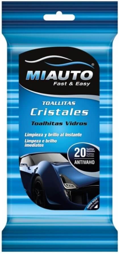 MIAUTO Toallitas Cristales 20 Toallitas