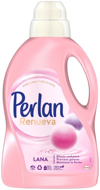 Perlan Detergente Renueva Lana 1,25L 41D – Protección Premium para Tejidos Delicados