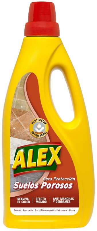 Alex Cera Protección Suelos Porosos 750 ml - Reaviva el Color y Protege Contra Manchas