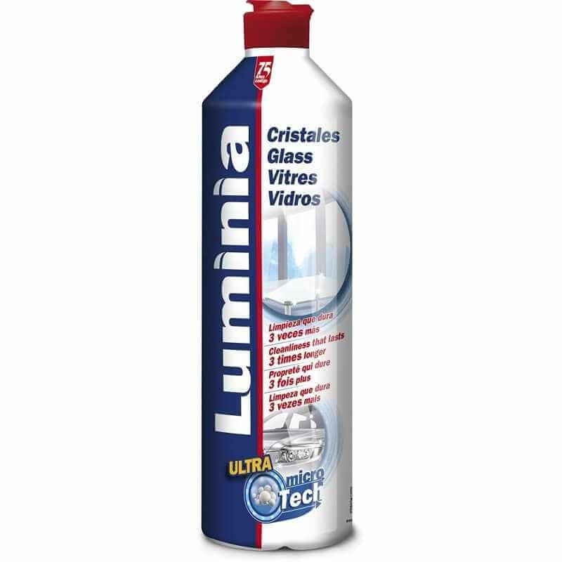 Luminia Limpia Cristales Ultra MicroTech 750 ml – Brillo Duradero para Tus Cristales y Ventanas