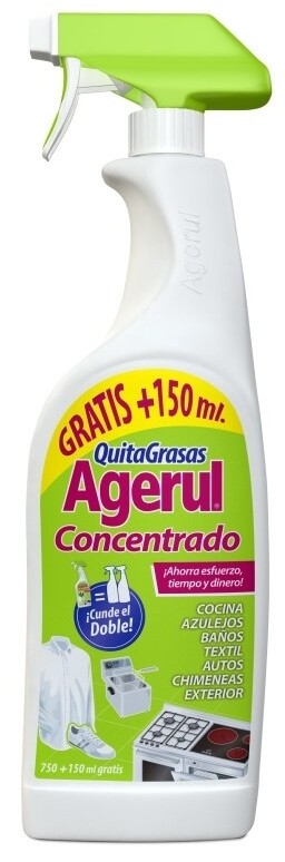 Agerul Quitagrasas Concentrado 750 ml – Potencia Profesional para Eliminar la Grasa Difícil en Segundos