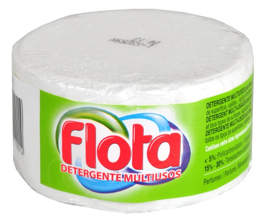 Flota Detergente Multiusos Pastilla 250G – Potencia y Versatilidad en Limpieza