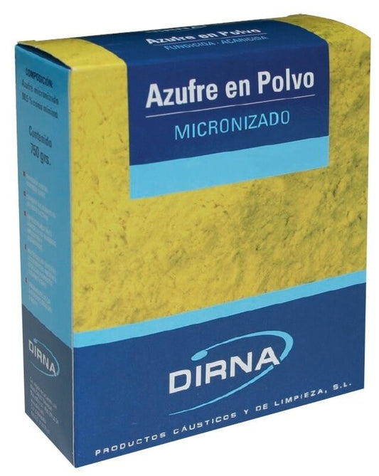Azufre en Polvo Micronizado Dirna 750G - Protección Eficaz para tus Cultivos