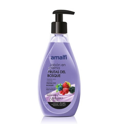 Amalfi Jabón en Crema Frutas del Bosque 500 ml
