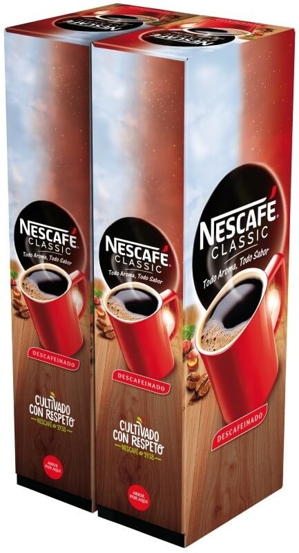 Nescafé Classic Descafeinado 2 x 50 Sobres