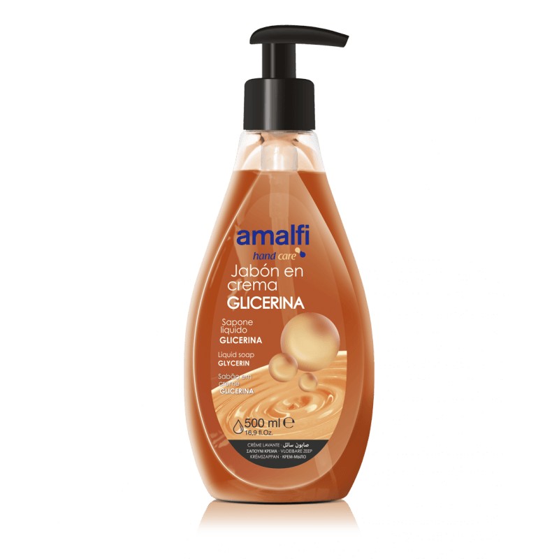 Amalfi Jabón en Crema Glicerina 500 ml