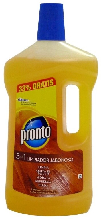 Pronto Limpiador Jabonoso Madera 750 ml