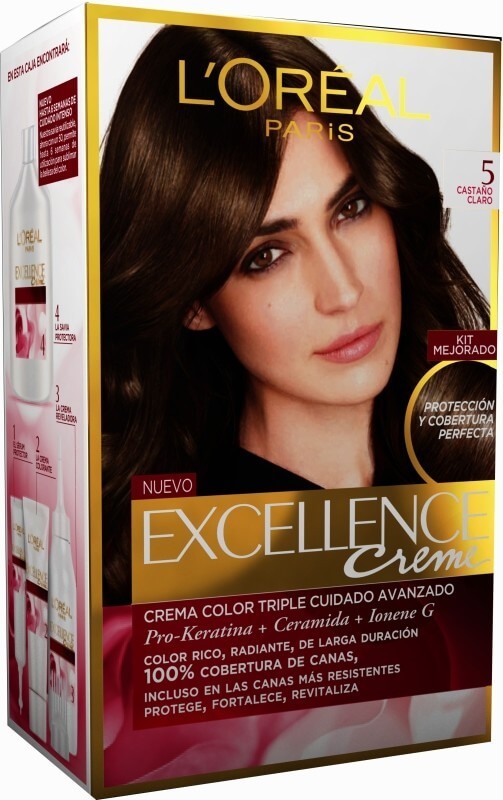 L'Oreal Excellence Creme Tinte 5 Castaño Claro