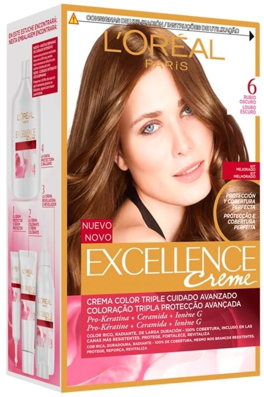 L'Oreal Excellence Creme Tinte 6 Rubio Oscuro