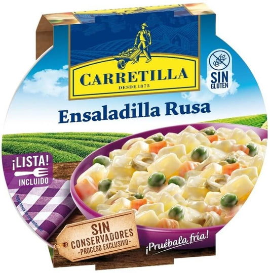 Carretilla Ensaladilla Rusa 240g - La Receta Tradicional Lista para Disfrutar
