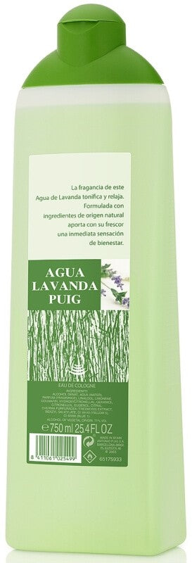 Puig Agua de Lavanda 750 ml - Frescura Natural y Relajación