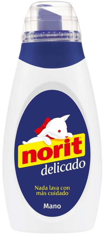 Norit Delicado Detergente para Ropa a Mano 400 ml 16D – Nada Lava con Más Cuidado