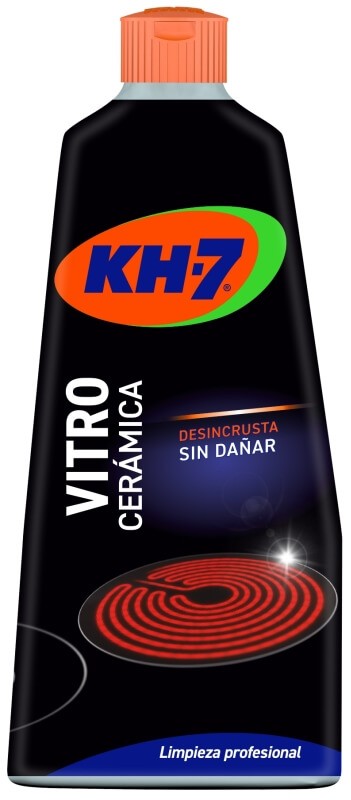 KH-7 Vitrocerámica Limpiador Desincrustante 450 ml – Brillo Seguro sin Dañar tu Placa