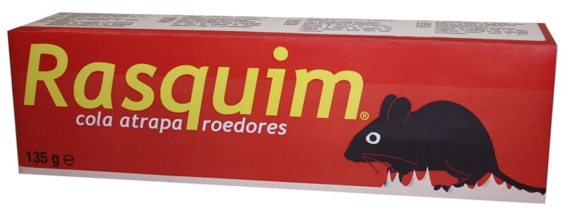 Rasquim Cola Atrapa Roedores 135 g – Solución Eficaz y Segura para el Control de Plagas en el Hogar