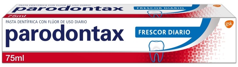 Parodontax Frescor Diario Pasta Dentífrica 75 ml – Protección Diaria Contra el Sangrado de Encías y Aliento Refrescante
